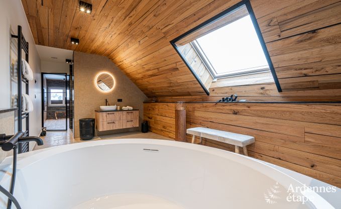 Luxeappartement in Amel: romantisch verblijf voor 4 personen met sauna en jacuzzi in de Ardennen