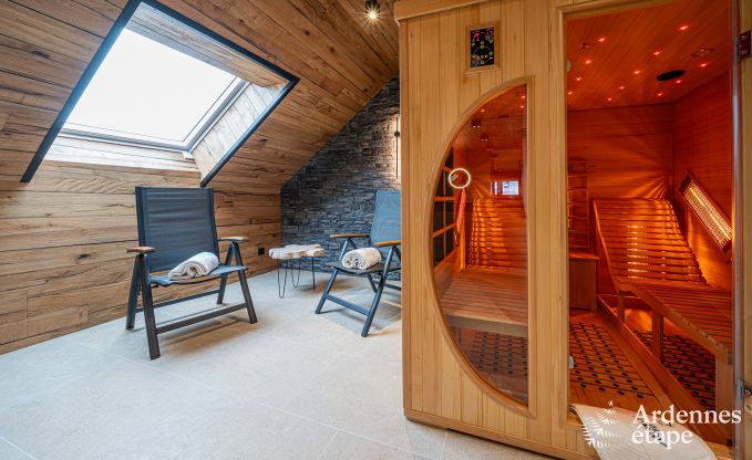 Luxeappartement in Amel: romantisch verblijf voor 4 personen met sauna en jacuzzi in de Ardennen