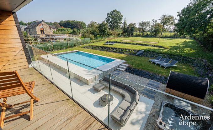 Luxe villa in Assesse voor 14 personen in de Ardennen