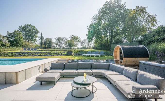 Luxe villa in Assesse voor 14 personen in de Ardennen