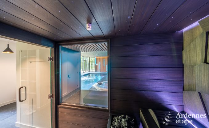 Luxe villa met binnenzwembad en wellness in Aubel, Ardennen