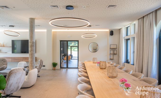 Luxe villa met binnenzwembad en wellness in Aubel, Ardennen