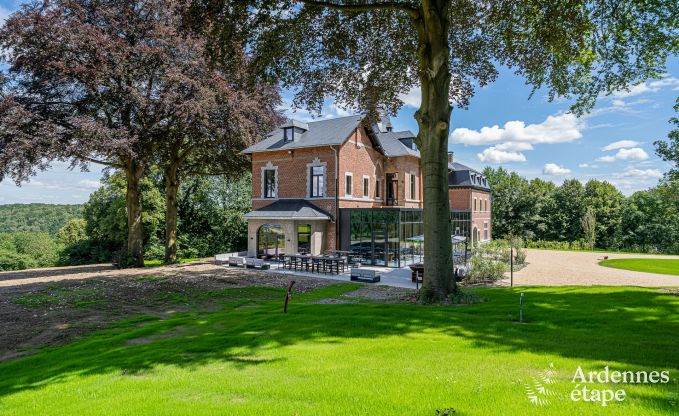 Luxe villa met binnenzwembad en wellness in Aubel, Ardennen