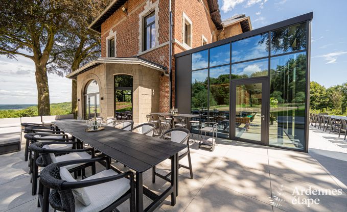 Luxe villa met binnenzwembad en wellness in Aubel, Ardennen