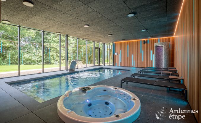 Luxe villa met binnenzwembad en wellness in Aubel, Ardennen