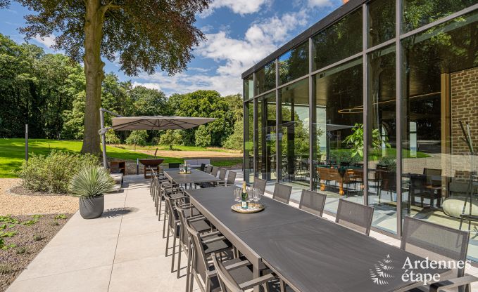 Luxe villa met binnenzwembad en wellness in Aubel, Ardennen