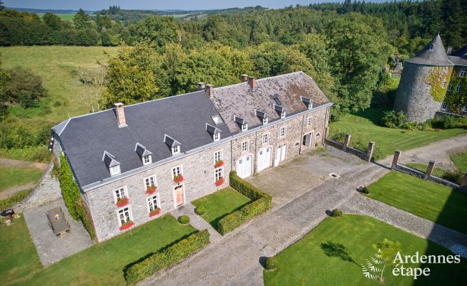 Kasteel in Bastogne voor 30 personen in de Ardennen