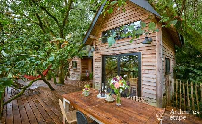 Unieke boomhut in Bertrix voor 4/6 personen in de Ardennen