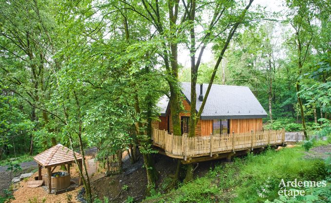 Boomhut in Bertrix, Ardennen