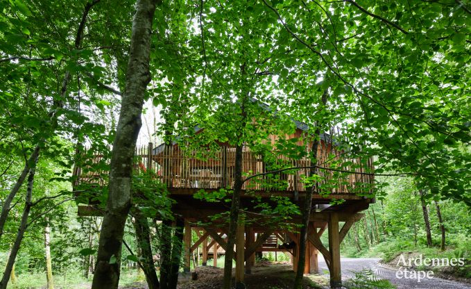 Prachtige houten paalwoning Bertrix, Ardennen