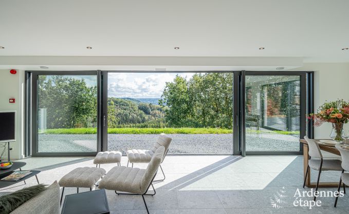 Luxe vakantievilla met sauna en terras in Bertrix, Belgische Ardennen