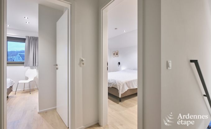 Moderne vakantiewoning in het centrum van Coo voor 4 personen met privtuin en terras