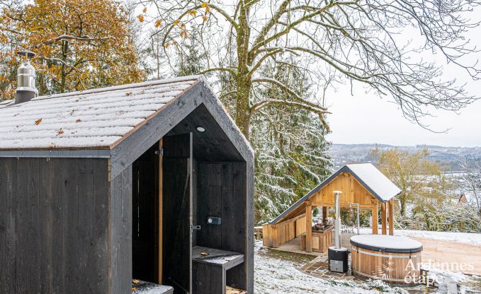 Luxevilla in Durbuy: geniet van wellness, kunst en natuur voor 8 personen