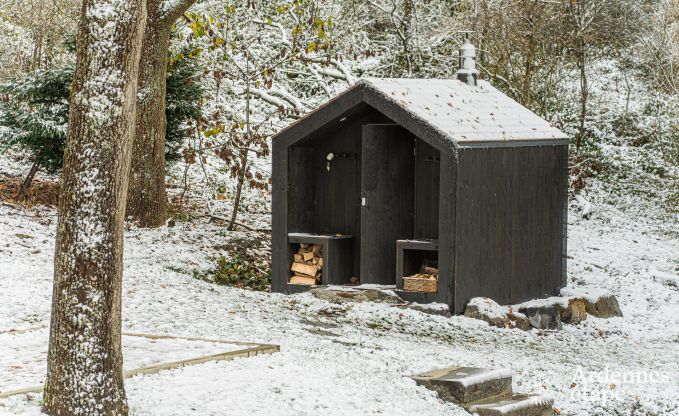 Luxevilla in Durbuy: geniet van wellness, kunst en natuur voor 8 personen