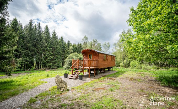 Romantische woonwagen voor twee in Francorchamps, Hoge Venen