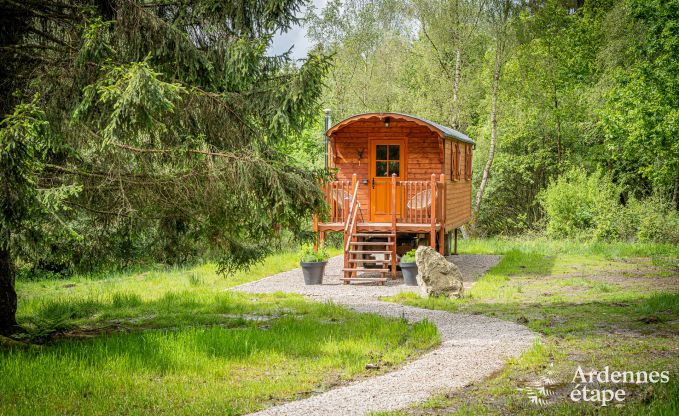 Romantische woonwagen voor twee in Francorchamps, Hoge Venen