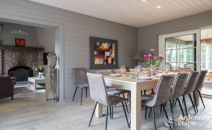 Luxe vakantiewoning in Hamois voor 8 personen met zwembad en privtuin in de Ardennen