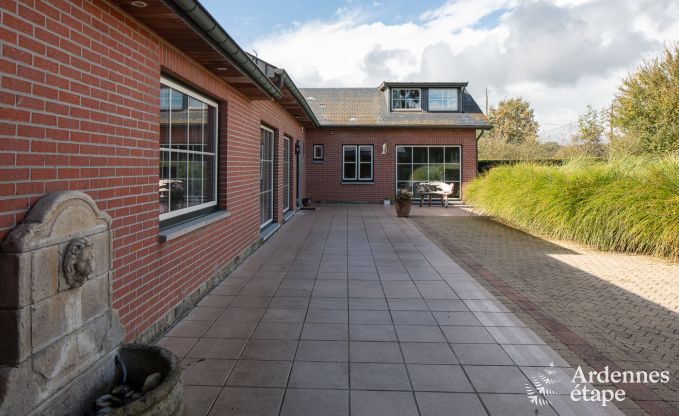 Luxe vakantiewoning in Hamois voor 8 personen met zwembad en privtuin in de Ardennen