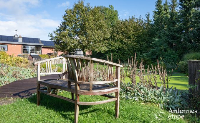 Luxe vakantiewoning in Hamois voor 8 personen met zwembad en privtuin in de Ardennen