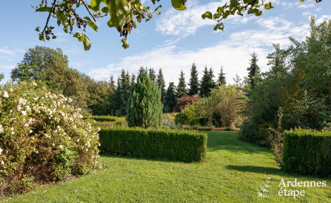 Luxe vakantiewoning in Hamois voor 8 personen met zwembad en privtuin in de Ardennen