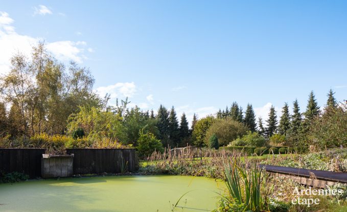 Luxe vakantiewoning in Hamois voor 8 personen met zwembad en privtuin in de Ardennen