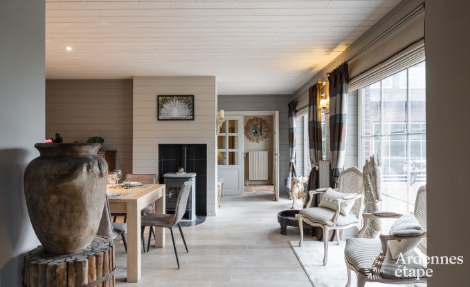 Luxe vakantiewoning in Hamois voor 8 personen met zwembad en privtuin in de Ardennen