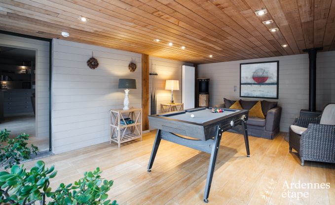 Luxe vakantiewoning in Hamois voor 8 personen met zwembad en privtuin in de Ardennen