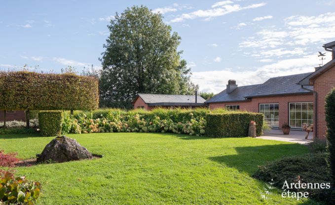 Luxe vakantiewoning in Hamois voor 8 personen met zwembad en privtuin in de Ardennen