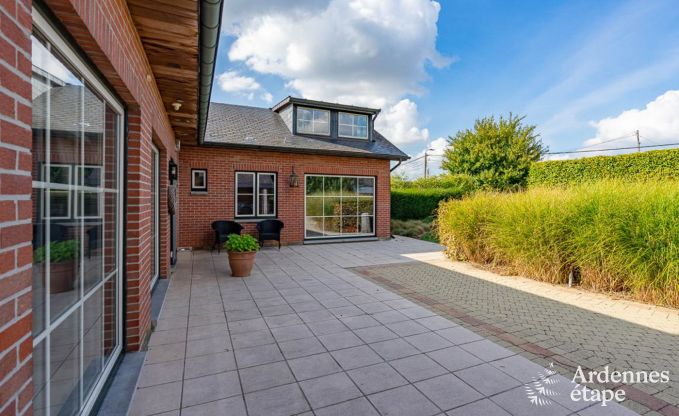 Luxe vakantiewoning in Hamois voor 8 personen met zwembad en privtuin in de Ardennen