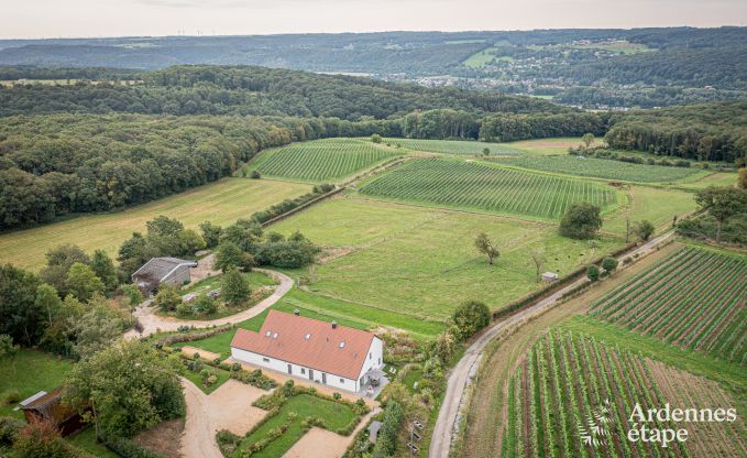 Gezellige vakantiewoning voor 4 personen met prachtig uitzicht in Hron, Ardennen