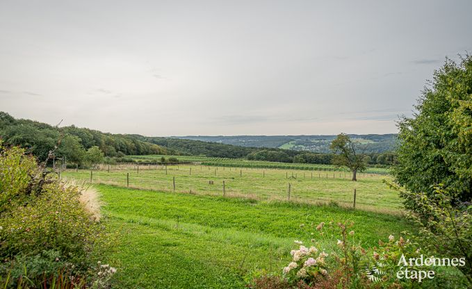 Gezellige vakantiewoning voor 4 personen met prachtig uitzicht in Hron, Ardennen