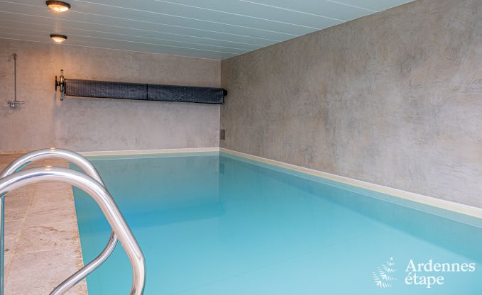 luxe villa in Houffalize: accommodatie voor 18 personen met zwembad, sauna en priv tuin in de Ardennen