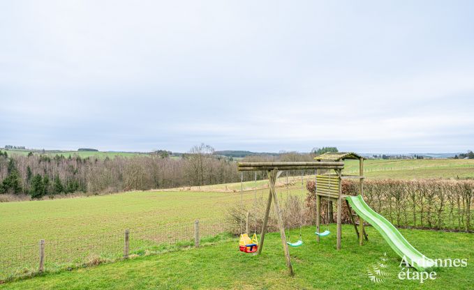 luxe villa in Houffalize: accommodatie voor 18 personen met zwembad, sauna en priv tuin in de Ardennen