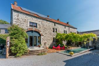 Charme en authenticiteit in Olne voor 6 in de Ardennen