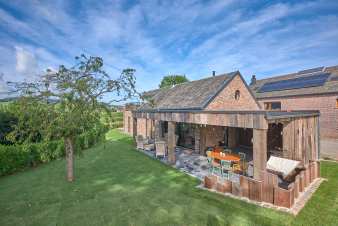 Charmante cottage voor 5 met panoramisch uitzicht in Plombires, Ardennen