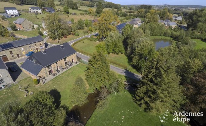 Vakantiehuis in Sainte-Ode: oase van rust voor 8 personen met terras en tuin in de Ardennen