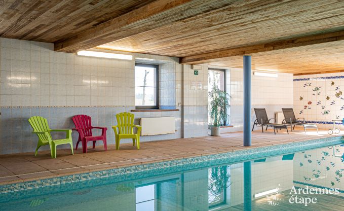 Gezellige familievakantiehuis met zwembad  in Sainte-Ode, Ardennen