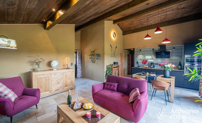 Romantische chalet voor 2 in Saint-Jacques, Trois-Ponts, Hoge Venen