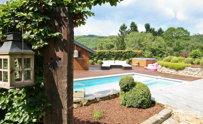 Luxe villa in Trois-Ponts voor 9 personen in de Ardennen