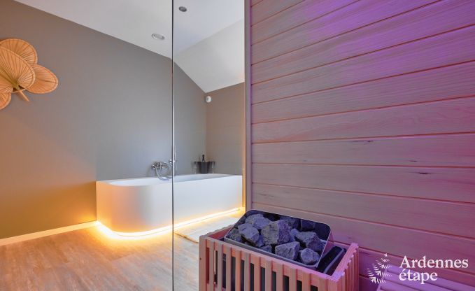 Vakantiewoning met sauna en bubbelbad in Trois-Ponts, Hoger Venen