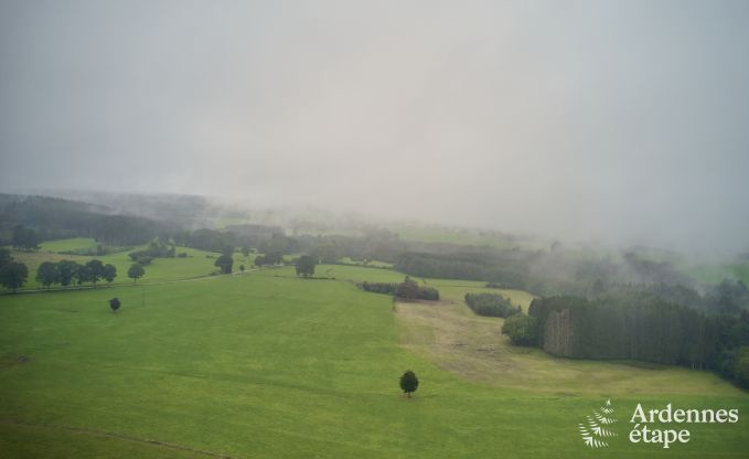 Ruime vakantiewoning in chaletstijl met zwembad in Trois-Ponts, Ardennen