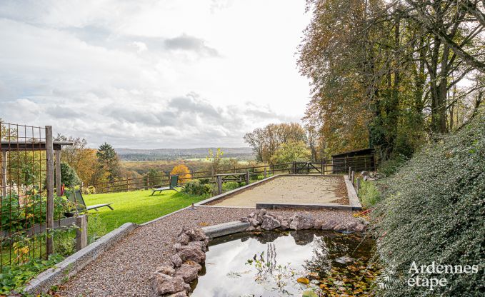 Knap vakantiehuis voor 2 met sauna en jacuzzi in Villers-en-Fagne