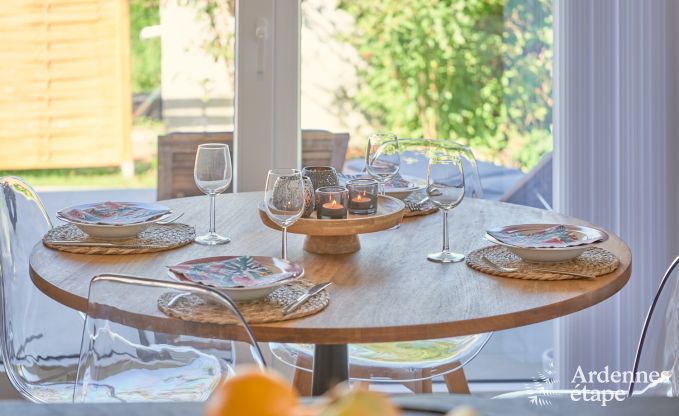 Vakantiehuis met privtuin, terras en 2 slaapkamers in Ethe - Virton, Ardennen